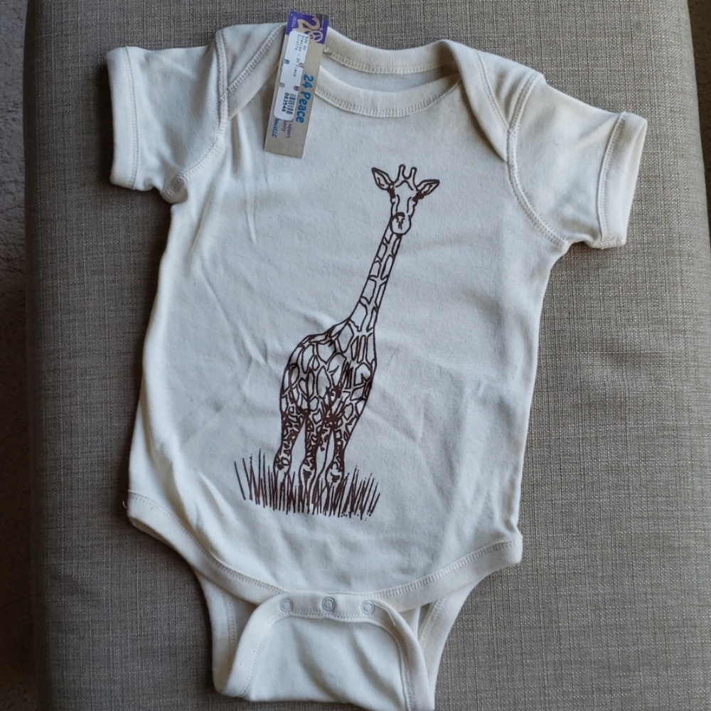 Giraffe Onesie from 24 Peace